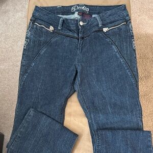 Dereon Dark Blue Boot Cut Jeans